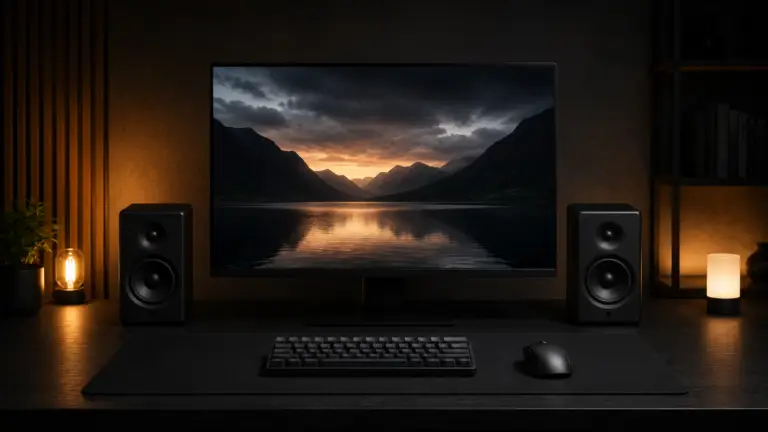 compact desktop speakers