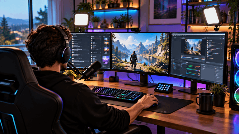 3 Monitor Setup