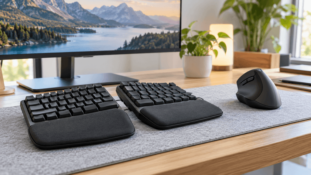 Ergonomic Keyboard and Mouse